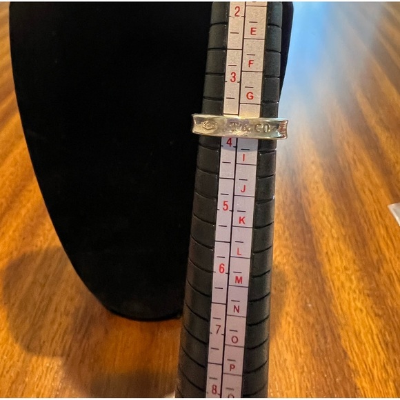 Tiffany Sterling Silver 1837 Ring - Picture 1 of 2